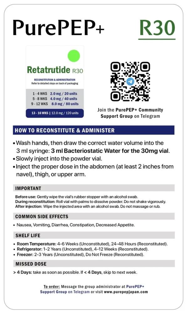 R30 Retatrutide 30mg