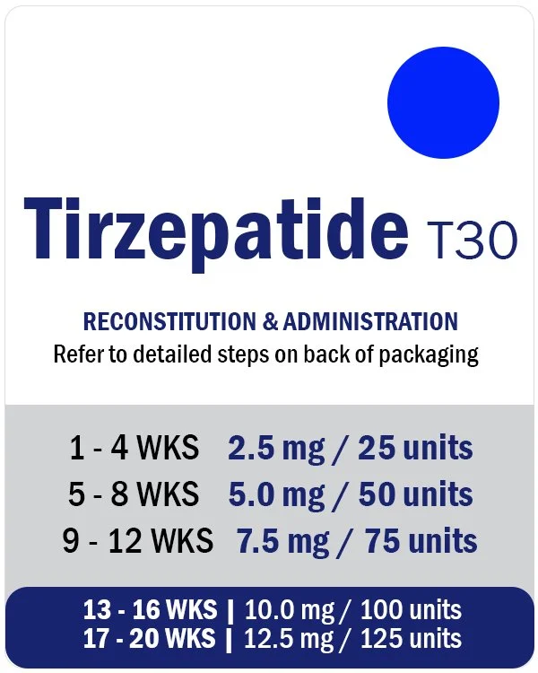 T30 Tirzepatide 30mg